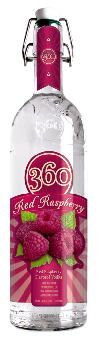 360 Red Raspberry 750ml