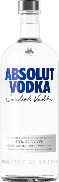 Absolut Blue 1l FY22 Front Bottle