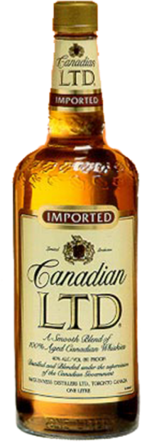 CANADIAN LTD WHISKY 1.0L Spirits CANADIAN WHISKY