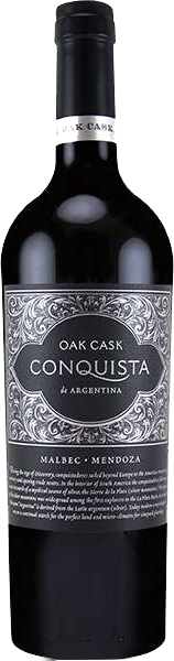 CONQUISTA OAK CASK MALBEC 750ML_750ML_Wine_RED WINE