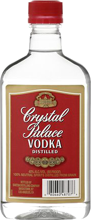 CRYSTAL PALACE VODKA 375ML Spirits VODKA
