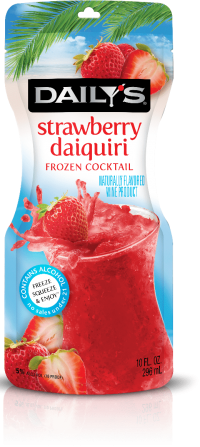 DAILYS RTD STRAWB DAIQ POUCH 8 4PK