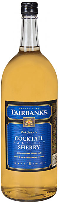 Fairbanks Pale Dry Sherry 1.5L