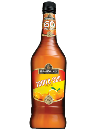 HIRAM WALKER Triple Sec 60 Proof 750ml