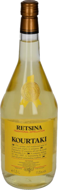 KOURTAKI RETSINA 1.5_1.5L_Wine_WHITE WINE