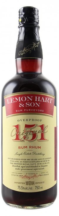 Lemon Hart 151 Rum