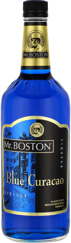 MR BOSTON BLUE CURACAO 1.0L Spirits CORDIALS LIQUEURS