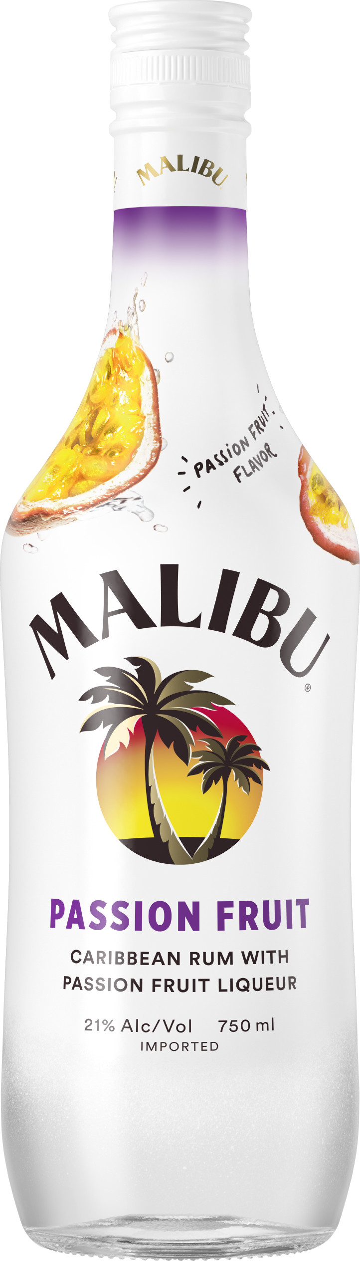 Malibu Passion Fruit_750 ML_FrontBottle Malibu Passion Fruit_750 ML_FrontBottle