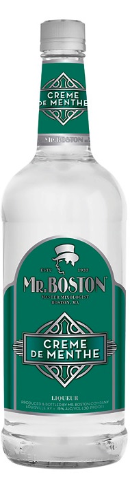 Mr Boston Creme De Menthe Light