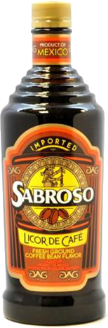 SABROSO COFFE BEAN LIQUEUR 750ML Spirits CORDIALS LIQUEURS