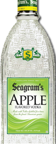 SEAGRAMS GREEN APPLE 1.75L Spirits VODKA