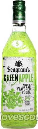 SEAGRAMS GREEN APPLE 750ML Spirits VODKA