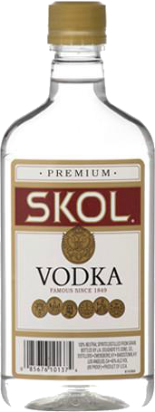SKOL VODKA 100PF 750ML PET Spirits VODKA