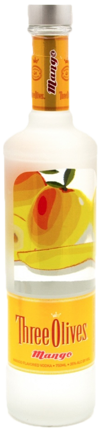 THREE OLIVES MANGO VODKA 750ML Spirits VODKA