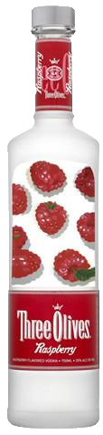 Three Olives Raspberry 750 grande