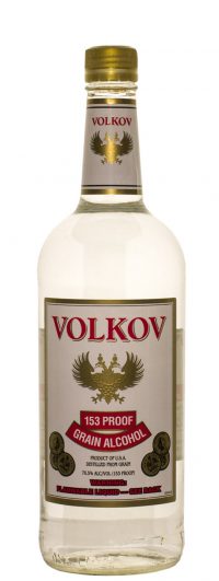 Volkov Grain Alcohol 153 Prf 1.0L