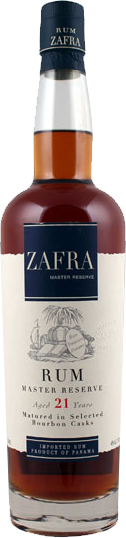 ZAFRA RUM MASTER RESERVE 21YR 80