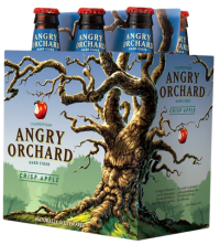 ANGRY ORCHARD CRISP APPLE CIDER 12OZ 6PK NR-Beer