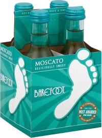 BAREFOOT MOSCATO 187ML 4P Wine WHITE WINE