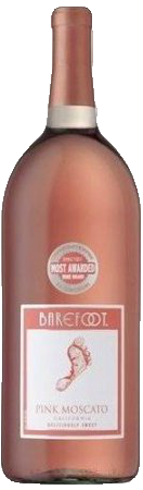 BAREFOOT PINK MOSCATO 1.5L Wine WHITE WINE