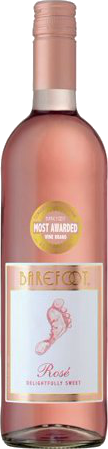 BAREFOOT ROSE 750ML Wine ROSE BLUSH WINE