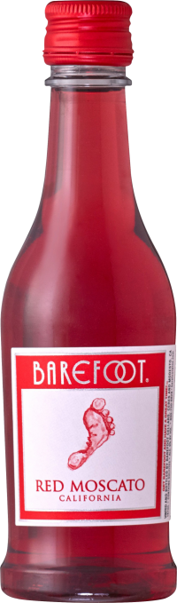 Barefoot Red Moscato 187ml 4pk