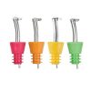 Colorfast Liquor Bottle Pourers