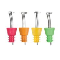 Colorfast Liquor Bottle Pourers