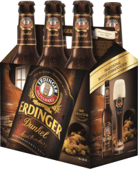 ERDINGER DUNKEL 6PK NR Beer