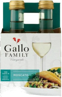 GALLO FAMILY MOSCATO 187ML 4PK Wine WHITE WINE