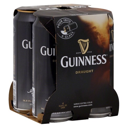 Guinness Draught 14.9oz 4pk Guinness Draught 14.9oz 4pk