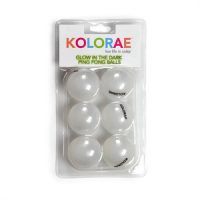 Kolorae Color Ping Pong Balls 6pk