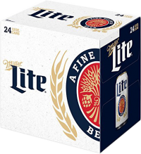 MILLER LITE 12OZ 24PK CN-12OZ-Beer
