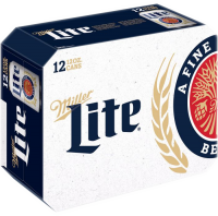 MILLER LITE 12oz 12PK-CN-12OZ-Beer
