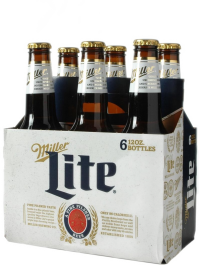 MILLER LITE 12oz 6PK-NR-12OZ-Beer