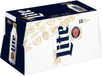 MILLER LITE ALUMINUM NR 16OZ 15PK-16OZ-Beer