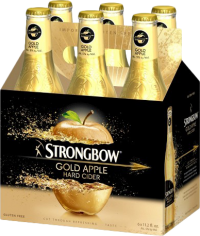 STRONGBOW GOLD APPLE CIDER 12OZ 6PK NR-12OZ-Beer