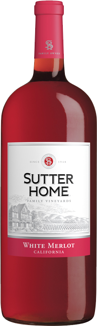 SUTTER HOME WHITE MERLOT 1.5L
