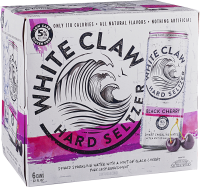 WHITE CLAW BLACK CHERRY 12OZ 6PK CN-12OZ-Beer