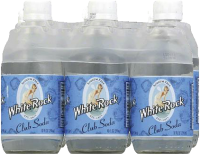 WHITE ROCK CLUB SODA 375ML 10OZ 6PK Non-Alcoholic SOFT DRINKS