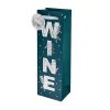 WINE Floral Gift Bag