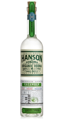 Hanson of Sonoma Organic Cucumber Vodka