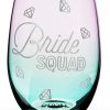 Bride Squad Stemless Wine Glass by Blush