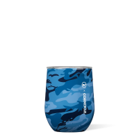 Corkcicle Stemless Vineyard Vines Blue Camo 12oz