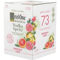 Ketel One Botanical Vodka Spritz Grapefruit & Rose 4pk