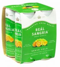 Real Sangria White Can 4Pk