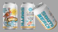 South Beach Peach Shandy 12oz 6pk Cn