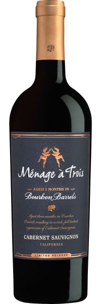 Menage A Trois Cabernet Bourbon Barrels 750ml