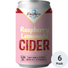 3 Daughters Raspberry Lemonade Cider 12oz 6pk Cn