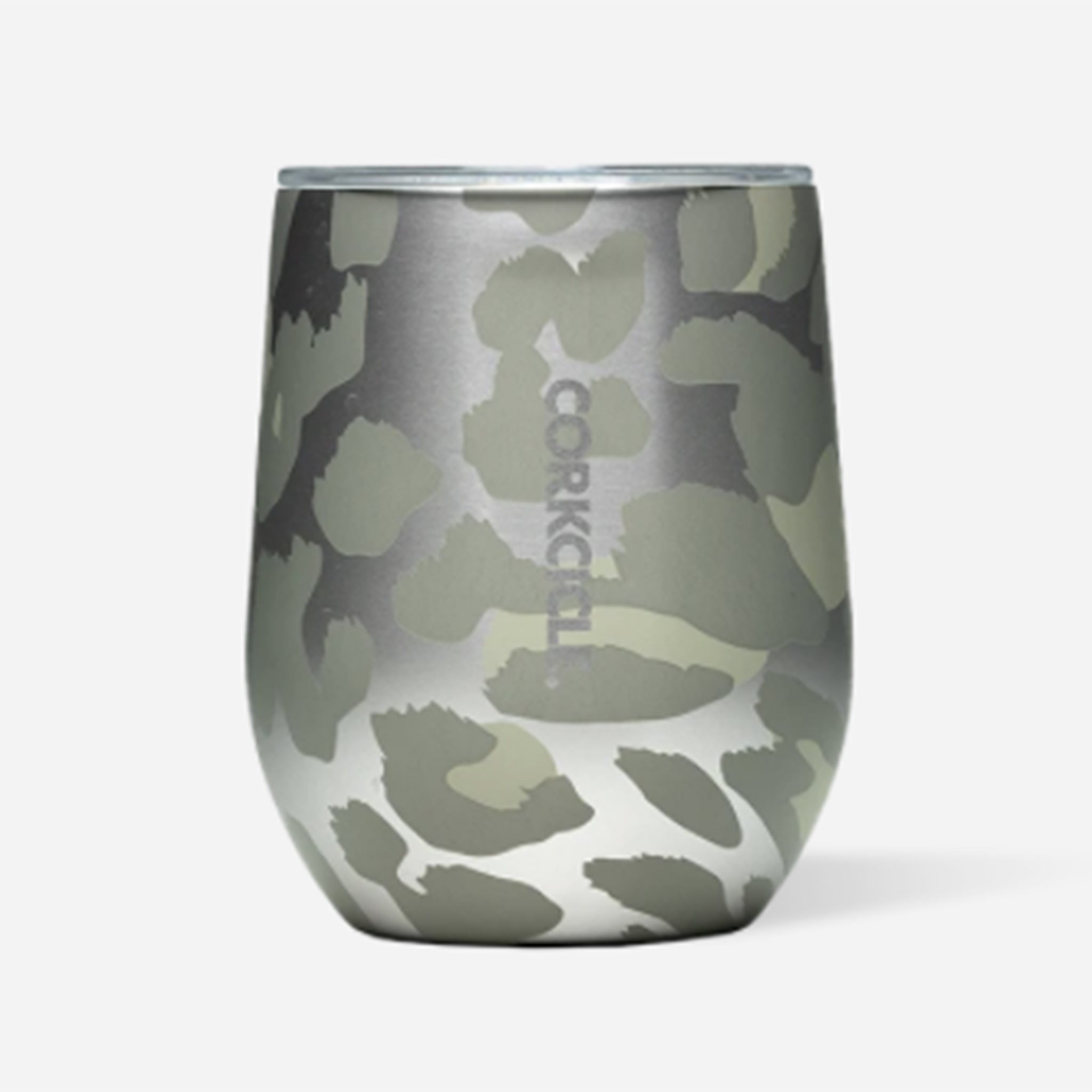 Corkcicle Stemless Snow Leopard 12oz Corkcicle Stemless Snow Leopard 12oz